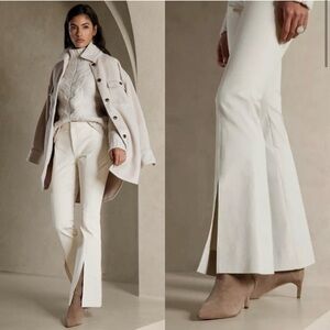 Banana Republic Split Hem Flare Sloan Pant